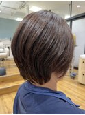 丸みショート