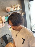 波巻きツイストスパイラルパーマ