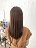 【透明感とツヤ】カット+イルミナカラー＋トリートメント　￥14,630⇒￥13,200