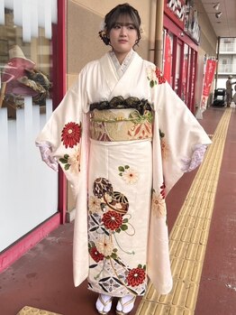 ガラ(GALA)の写真/《セット+着付け¥11000》《セット+浴衣着付け¥6600》お得なプライスできっちり丁寧な仕上がりを叶えます♪