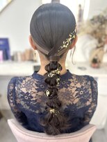 エルバイラビス 大宮(elu by lovis)&nbsp;編みおろし/タイトヘア/大宮