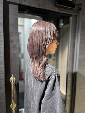 ルフレ 新宿本店2nd(Reflet) ラベンダーグレージュ/ケアブリーチ