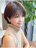 ♪大人ショートボブ丸みショートカットマッシュショート/北千住