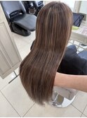 コントラストハイライト/ベージュスタイル