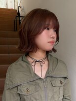 サンク 原宿 表参道(cinq)&nbsp;初めてのダブルカラーに人気の明るめブラウンカラー