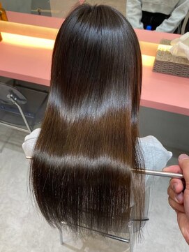 ロンドガーネット 池袋(Lond garnet) ミニウルフレイヤーカット顔周り前髪韓国ミディアムロング/池袋