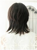 伸ばしかけアッシュブラックいかつめショートH北浦和