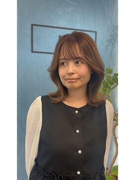 リット(lit.) ☆ナチュラル韓国ヘア×くびれミディ×柔らかブラウン☆