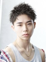 リップス 表参道店(LIPPS)&nbsp;【スパイキーアップバング×シャープパーマ】ソフトツイスト