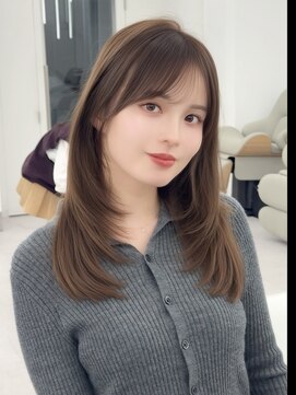 アマトウキョウスマートサロン(AMA TOKYO×Smart Salon) くびれレイヤー/顔まわりカット/レイヤーカット/小顔ヘア