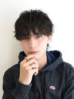 ビカムメンズヘアー 栄店(become men's hair)&nbsp;ナチュラルマッシュ/シャドウパーマ/ニュアンスパーマ/名古屋栄