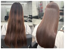 息をのむうる艶◎髪質改善カラー【新宿/髪質改善/縮毛矯正】新宿
