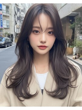 表参道駅/レイヤーカット/ボブ/ダブルカラー/髪質改善/縮毛矯正