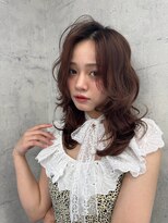 リミット 大宮(limit) レイヤーカット/ブリーチなしダブルカラー/ミディアムレイヤー