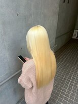 キャパ(CAPA)&nbsp;ホワイトブロンド(茅ヶ崎/ブリーチカラー/10代/20代/韓国ヘア)