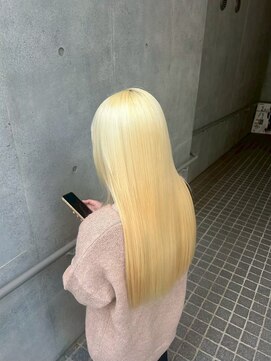キャパ(CAPA) ホワイトブロンド(茅ヶ崎/ブリーチカラー/10代/20代/韓国ヘア)