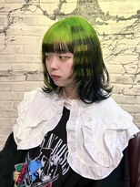 スノッブエンバンプ(snob enVAmp)&nbsp;ネオングリーン×ブラック