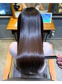 髪質改善ストレート