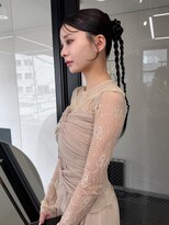 タルト(TARTE) カチモリヘア/結婚式参列ヘアセット
