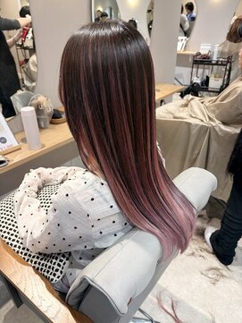 パプス ド コワフュール 川西能勢口店(Pap's de coiffeur) 根本が気にならないデザインカラー*