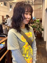 モク 大阪梅田店(MOK)&nbsp;【レイヤーパーマ】顔周りと前髪デザインもご相談ください