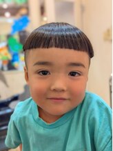 ヴィサージュ キタセンジュ(VISAGE)&nbsp;丸みが可愛い！コボちゃん風キッズカット