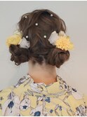 ゆるふわツインおだんご