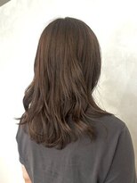 リング 新静岡店(ring) 艶ショコラブラウン×ミディアム