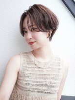 ハウスアンドヘアーワークス(House&Hair works) 前髪長め 大人小顔ショート 30代40代50代 藤沢