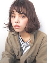 コス(kos) 『nanuk*UEKI』bojicoでセミウェットなハネ感ボブ