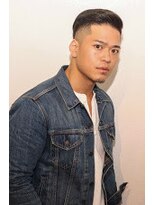 ワンワンオー バーバーショップ 博多店(@110 BARBER SHOP) ワイルドツーブロックワイルドアップバング