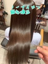 アンバー(umber)&nbsp;ノーアイロン縮毛矯正