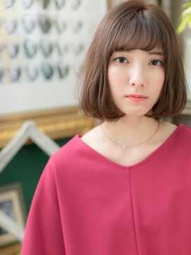 カバーヘア イヴ 戸頭店(COVER HAIR EVE) 黒髪も◎前下がり小顔ツヤふわ大人ボブa川口20代30代40代