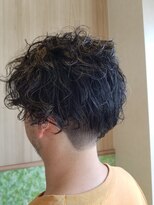 ブレス バイ ファースト 大和吉岡店(Breath by first)&nbsp;大人パーマ　ツーブロックミディアム　無造作　【stylist西條】