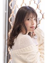 メーヴェ(Mowen) mowen 南堀江ミルクティーベージュxアディクシーxラフウェーブ