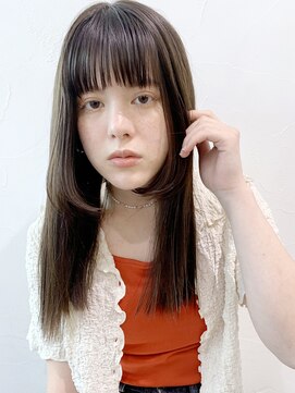 アイティー バイ アルバム 浦和店(IT by ALBUM) ゆるワンカール_くびれヘアビタミンカラーメルティカラー_28796