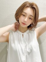 大人かわいい前髪外国人風フェイスフレーミング30代40代吉祥寺
