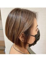 エムウィッシュ(M Wish)&nbsp;ショートボブ/丸みショートボブ/大人可愛い/前下がりボブ