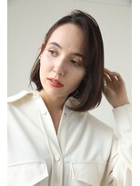 エクリ(equri×SHISEIDO)&nbsp;大人ボブ×ツヤカラー