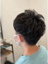 オルオル(OluOlu)&nbsp;メンズショートヘア×パーマヘアスタイル♪(八戸,田向〕