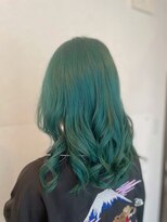 アレンヘアー 京橋店(ALLEN hair)&nbsp;グリーンカラー