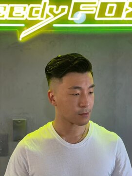 グリーディーフォックス 三軒茶屋(GreedyFOX) 波巻き/マッシュパーマ/ウルフ/ハイライト<理容室>三軒茶屋