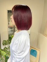 エト 梅田(eto)&nbsp;ボブ/ワインレッド☆