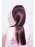 表参道業界最高峰美髪縮毛矯正＋カット＋AujuaスチームTr￥19900