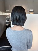 くびれボブ／くびれレイヤー／切りっぱなし
