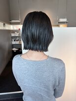 ヘアーエスクールシーユー 枚方T-SITE店(hair S.COEUR×Cu) くびれボブ／くびれレイヤー／切りっぱなし