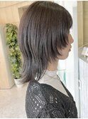 襟足長めウルフ