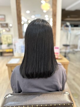 ヘア カンパニー トワ 千葉店(TOWA) 暗髪×すとれー