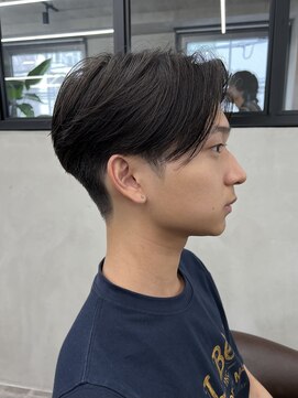 ニコ トウキョウ 渋谷(nico TOKYO) メンズカット/センターパート/ニュアンスパーマ/アップバング