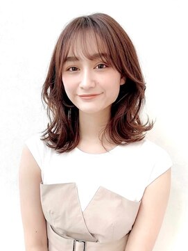マティエ 銀座(Matie) くびれミディココアベージュツヤオレンジ透明感20代30代40代銀座